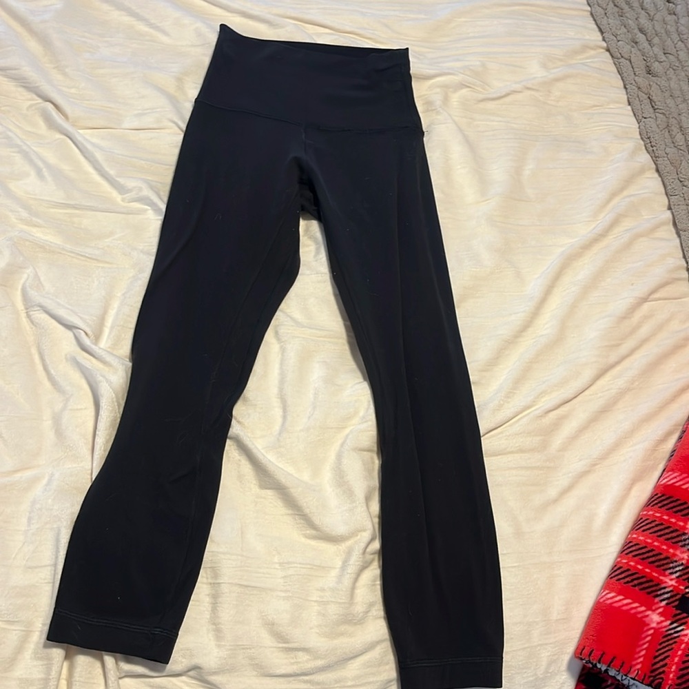 Lululemon black align leggings size 0 23in inseam